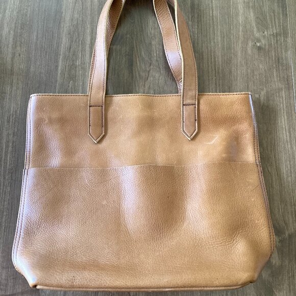 Duluth Trading Company Lifetime leather Tote - Brand New - fully lined - Picture 1 of 6